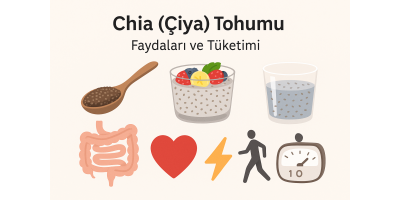 Chia (Çiya) Tohumu Nedir? Chia Tohumu Faydaları ve Tüketimi