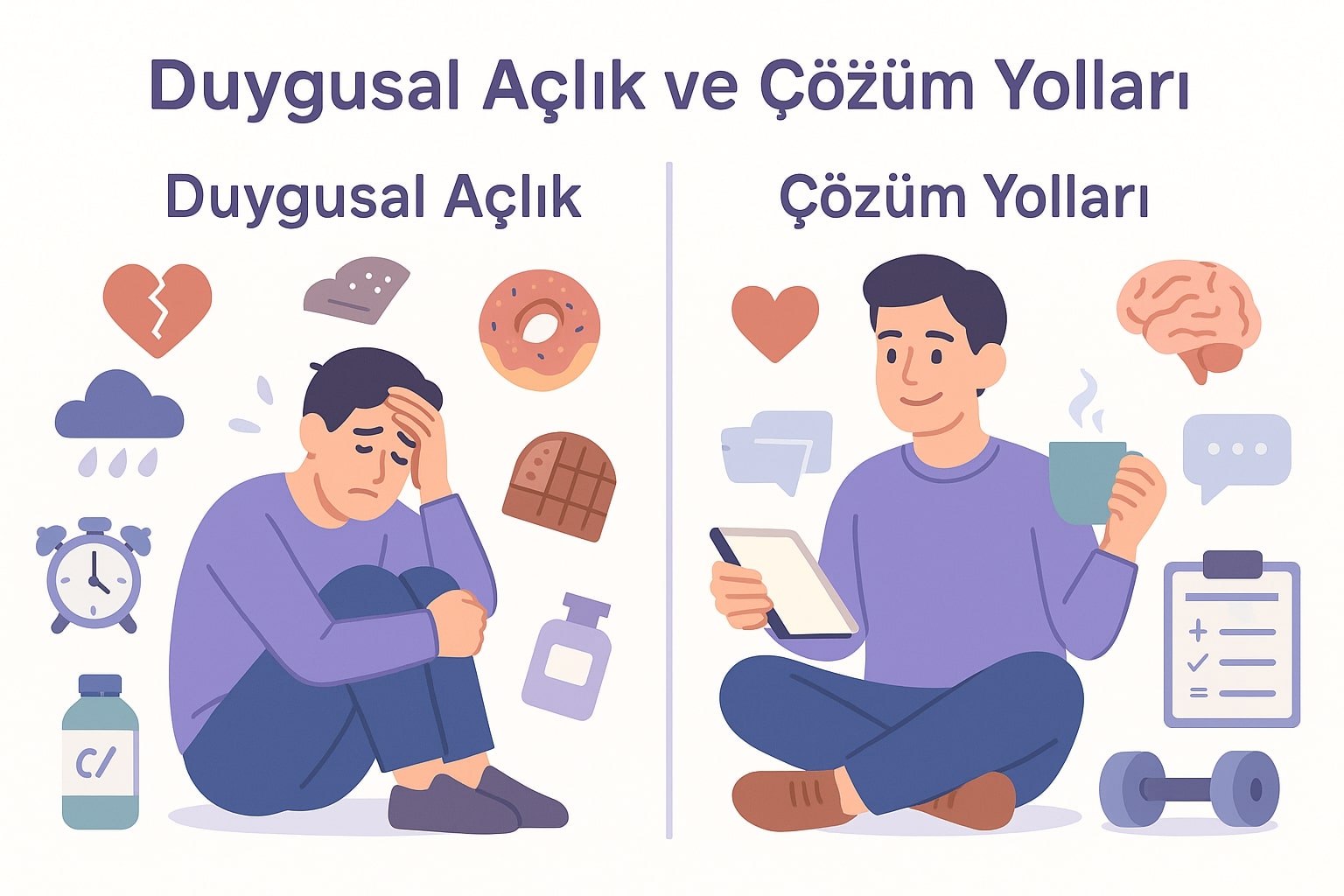 Duygusal Açlık Nedir? Psikolojik Açlığın Nedenleri ve Çözüm Yolları