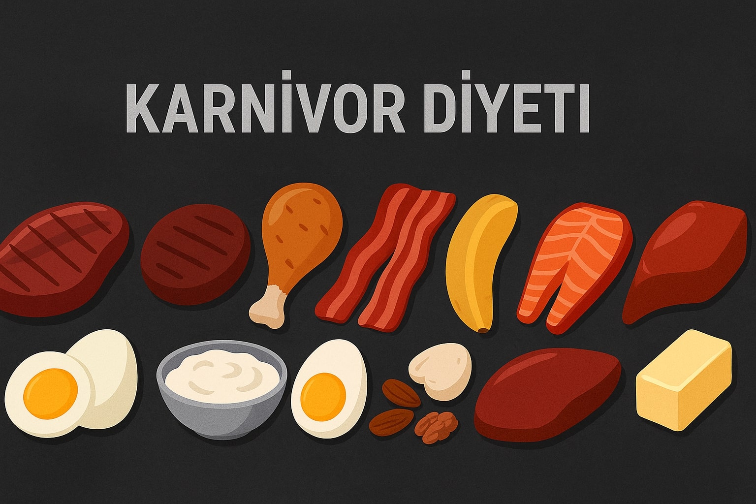 Karnivor Diyeti Nedir? | Carnivore Diyet Listesi ve Örnek Menü