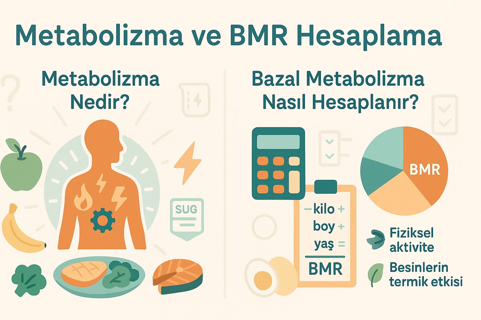 Metabolizma Nedir? Bazal Metabolizma Nasıl Hesaplanır?
