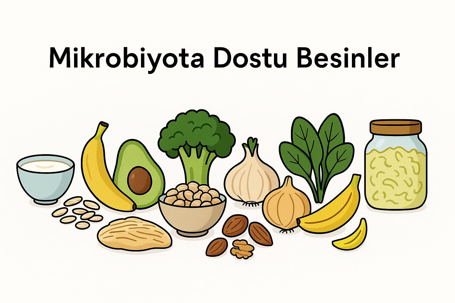 Mikrobiyota Diyeti Nedir? Mikrobiyota Dostu Besinler ve Örnek Menü