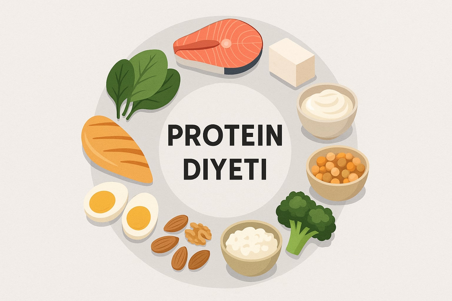 Protein Diyeti Nedir? Protein Ağırlıklı Beslenme ve Örnek Liste