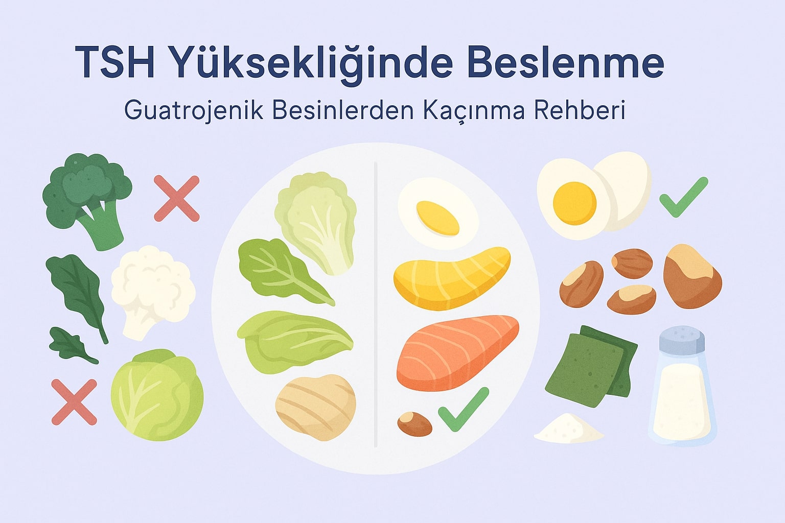 TSH Yüksekliğinde Beslenme ve Guatrojenik Besinler