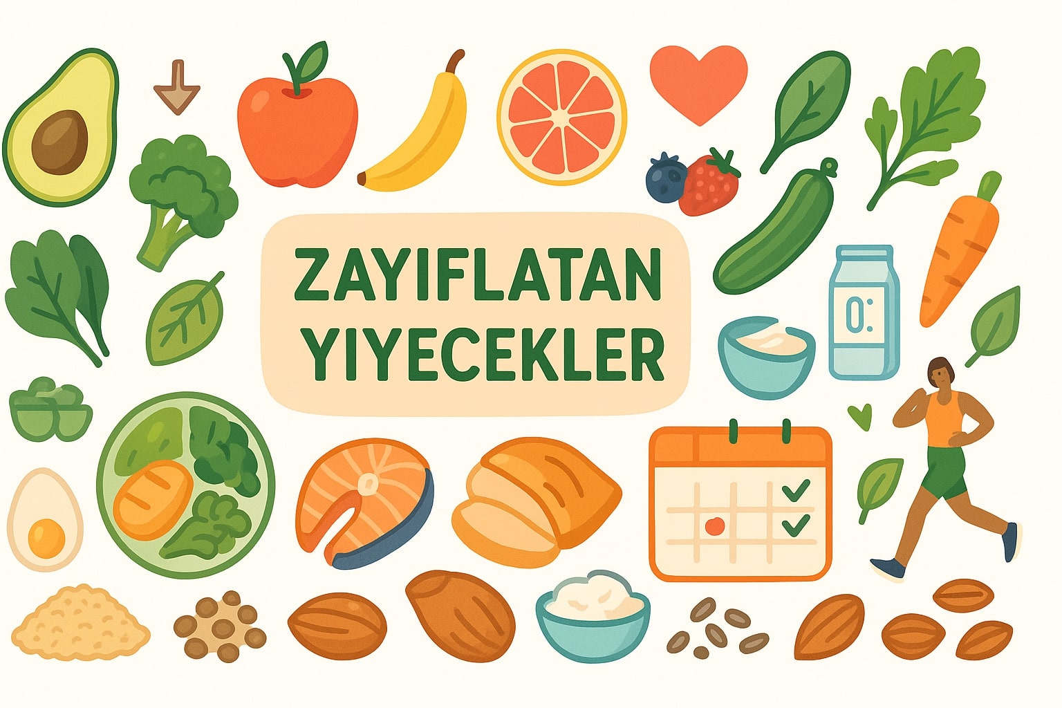 Zayıflamak için Ne Yemeliyiz? Etkili Kilo Verdiren 20 Yiyecek